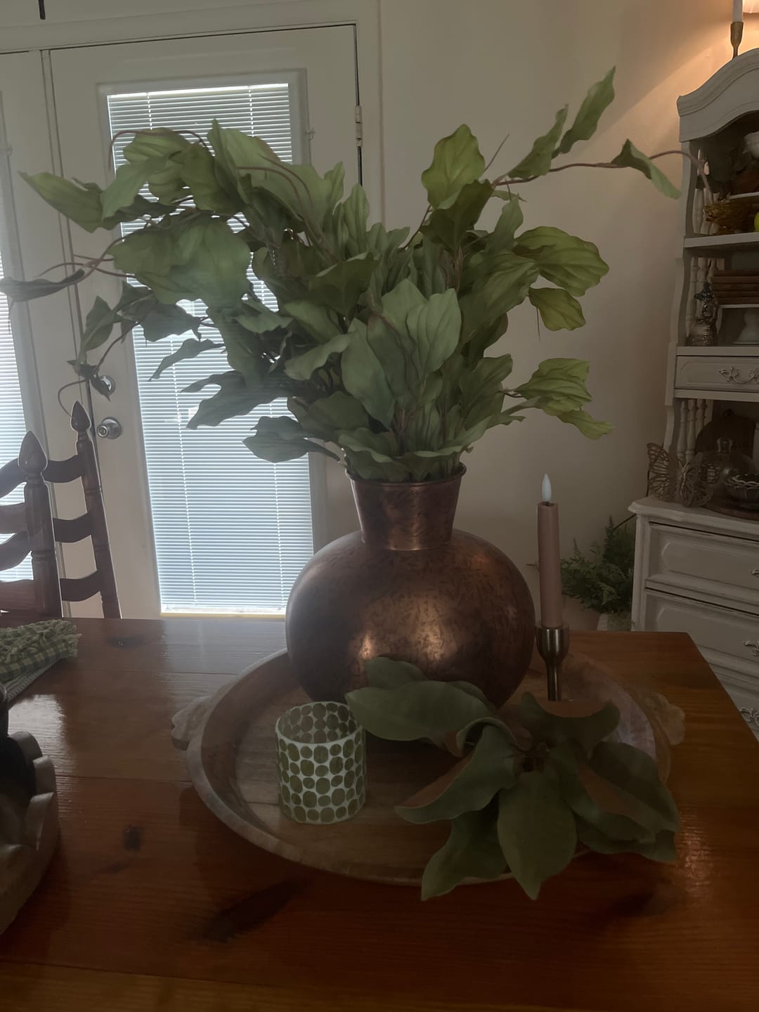 Customer photo review of Fallon Green Leaf Spray