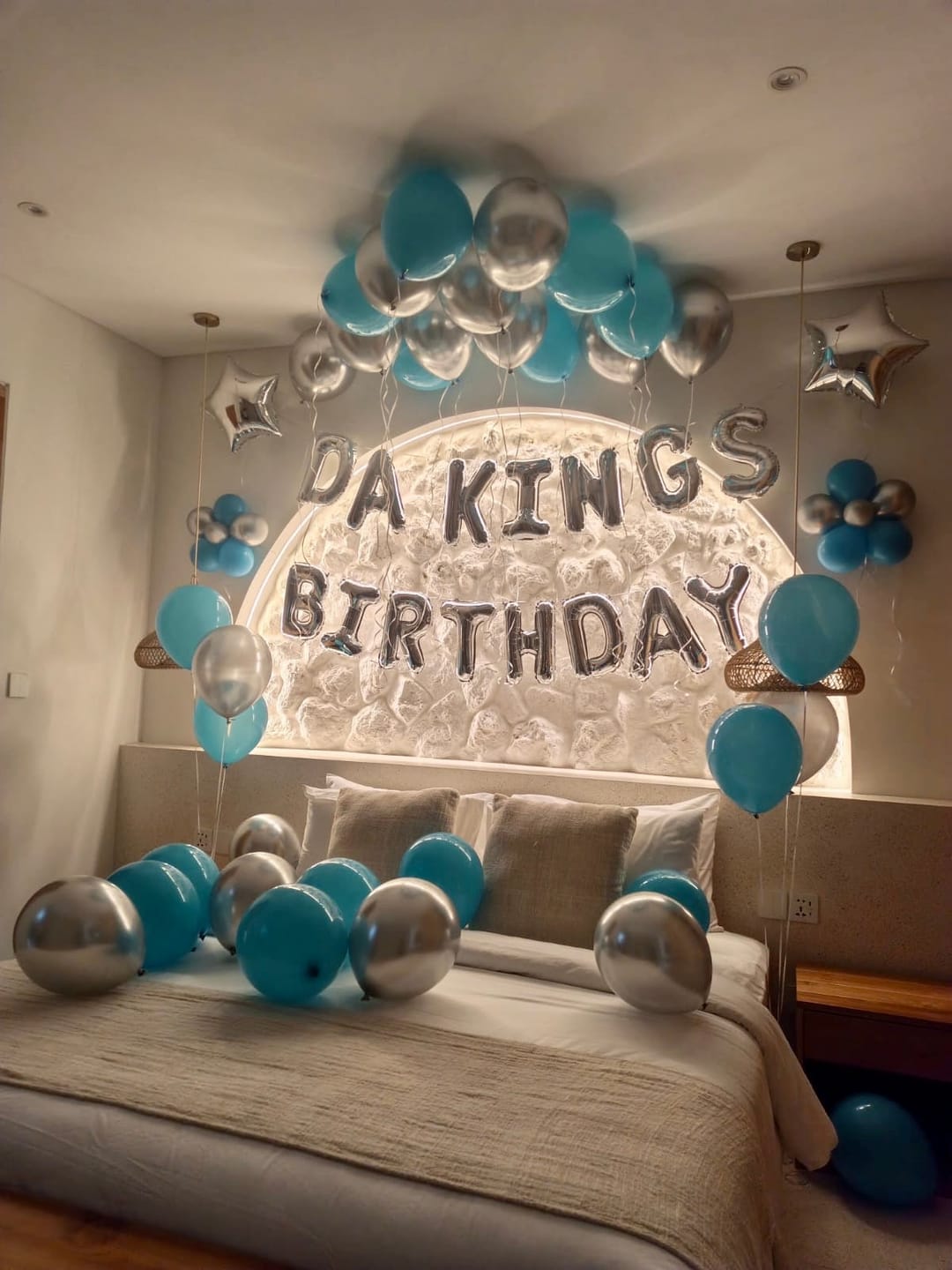 Customer photo review of 🎊 Indoor Room Decorations - Villa Room Setup