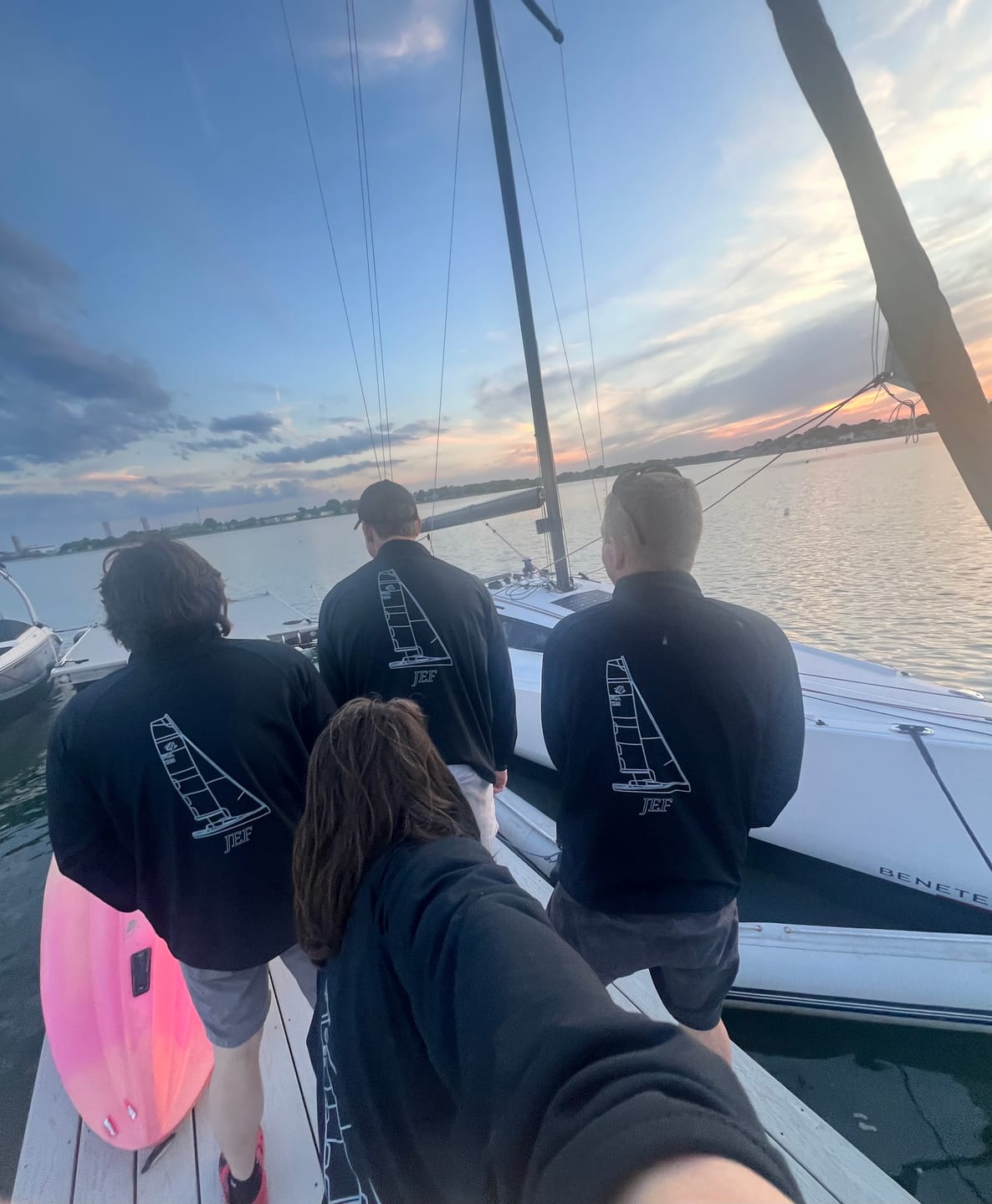 Customer photo review of Mens Custom Quarter Zip Performance Pullover