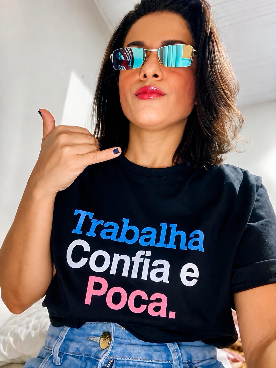 Customer photo review of Camiseta | Ícones