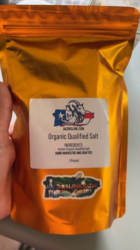 Customer photo review of Hand Harvested / Organic Qualified Salt