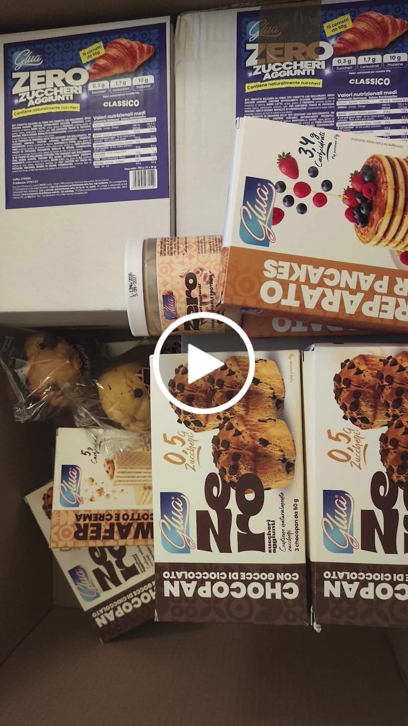 Customer video review of 15 Cornetti proteici Edizione sfoglia