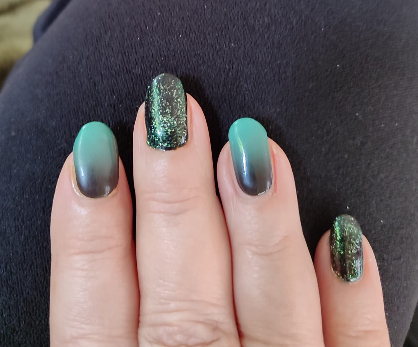 Customer photo review of UV Gel: Hunter Ombré