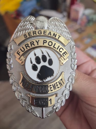 Customer photo review of Customizable Badge BA30