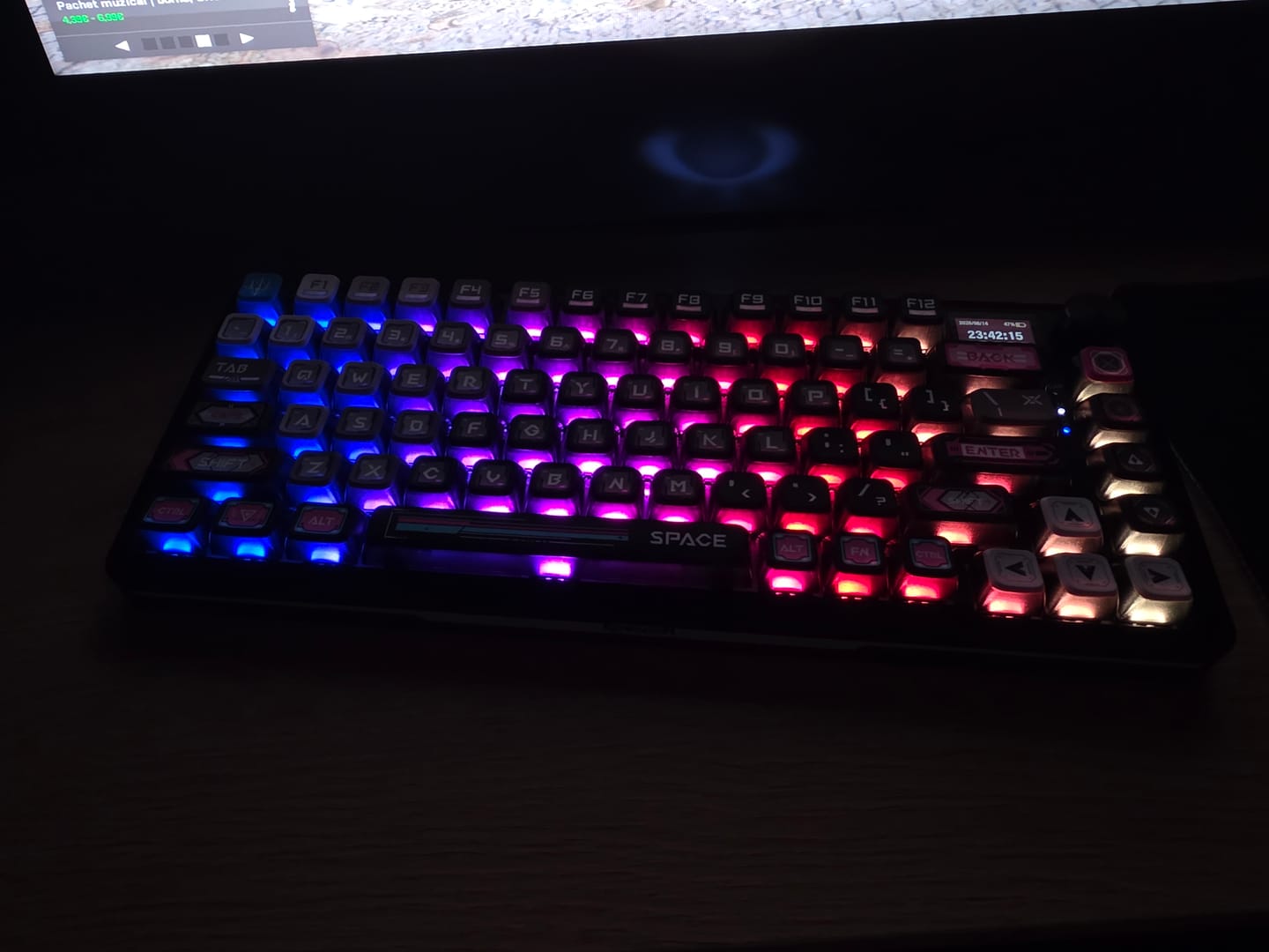 Customer photo review of Redragon K708MC RGB PRO TKL Mechanical Keyboard