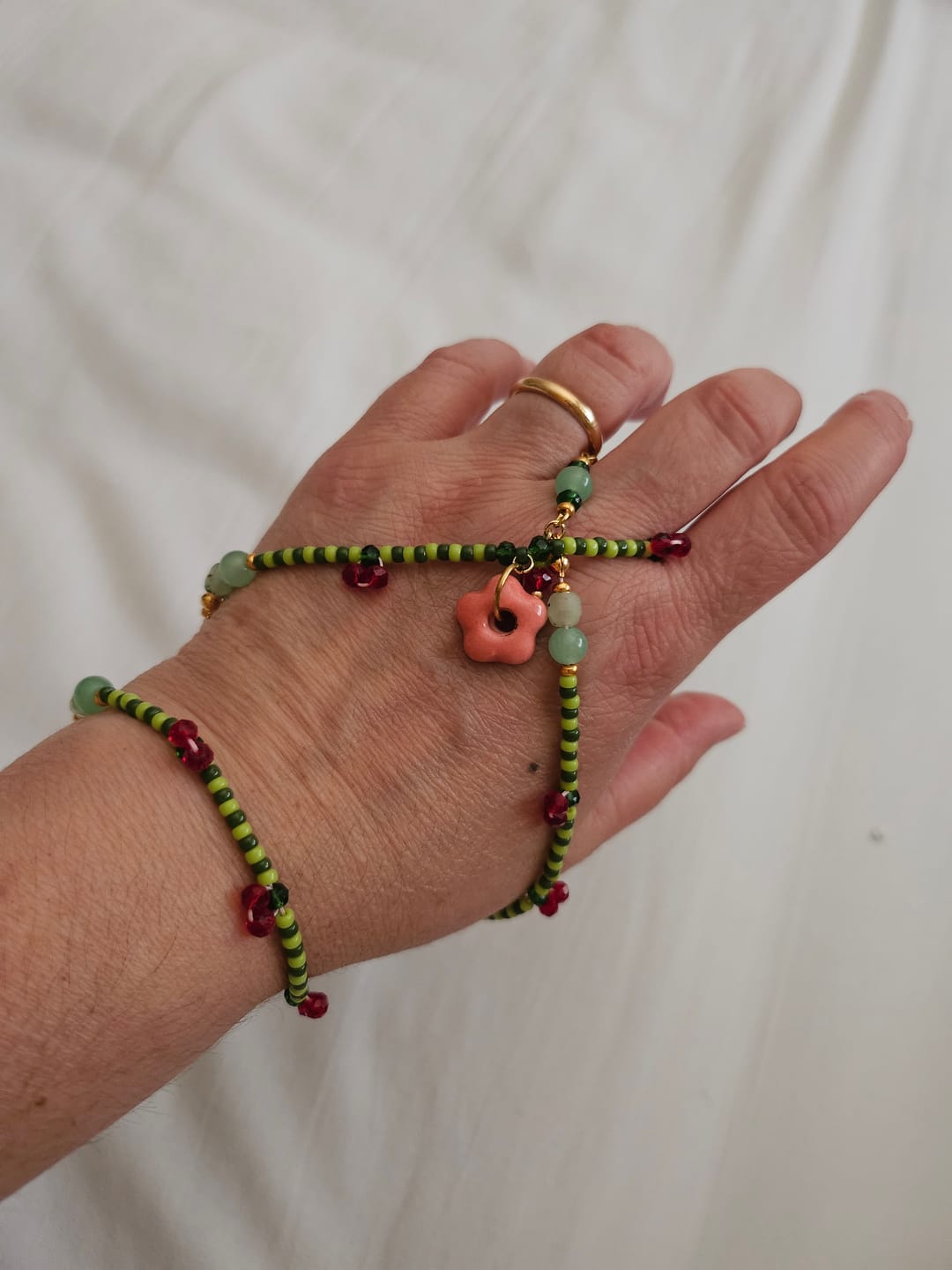 Customer photo review of Marzapane Necklace