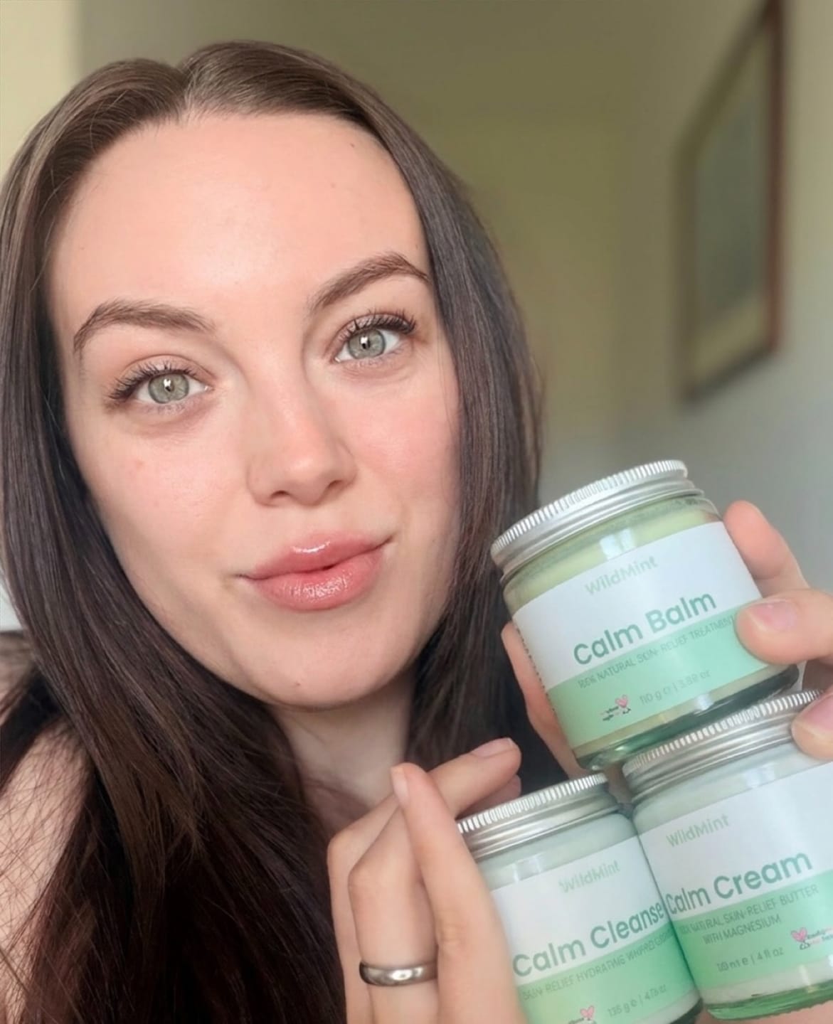Customer photo review of Calm Skin-Relief Kit