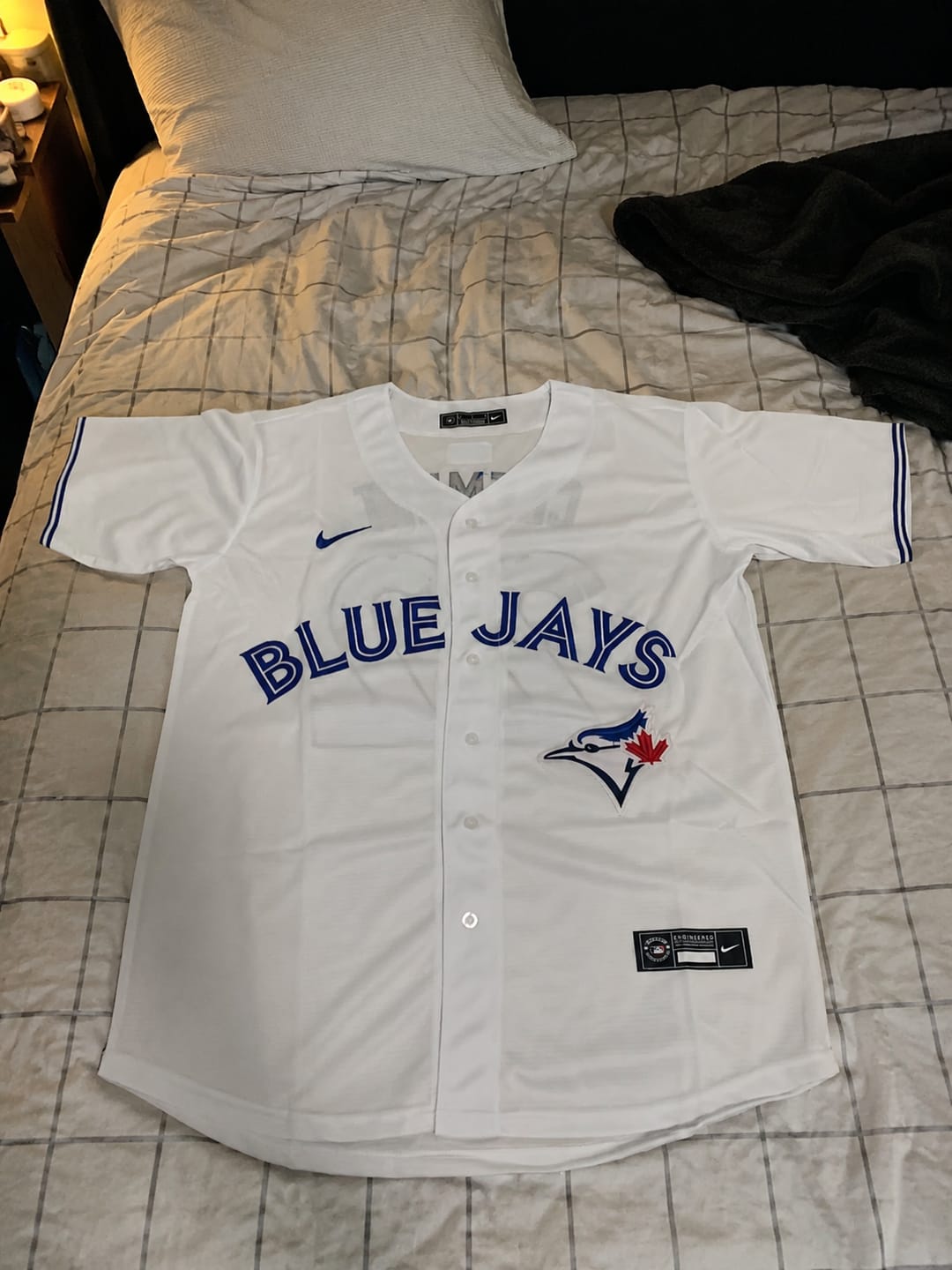 Customer photo review of Vladimir Guerrero Jr. #27 Toronto Blue Jays Jersey