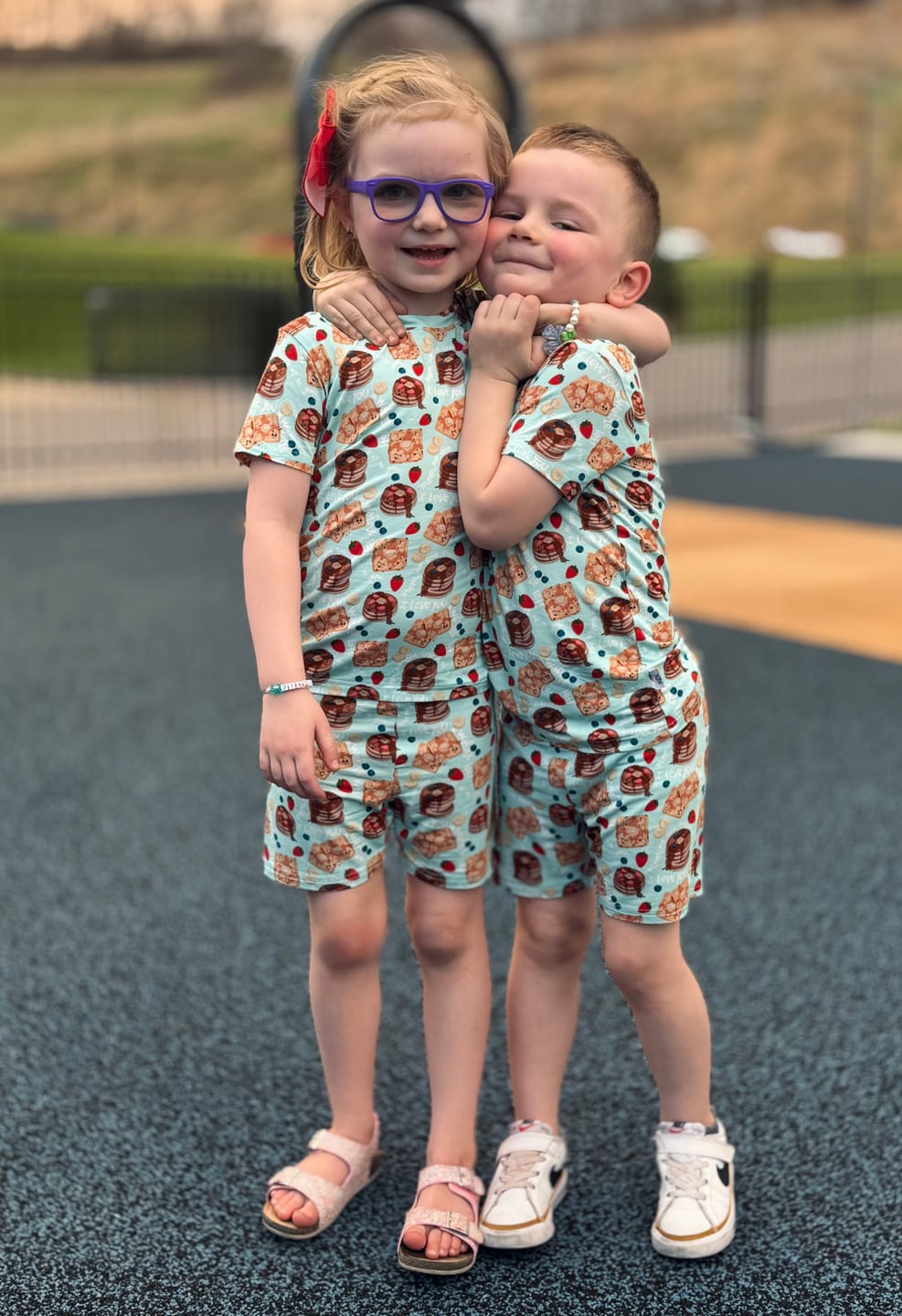 Customer photo review of No One Stacks Up to You 2 Piece Shorts Set