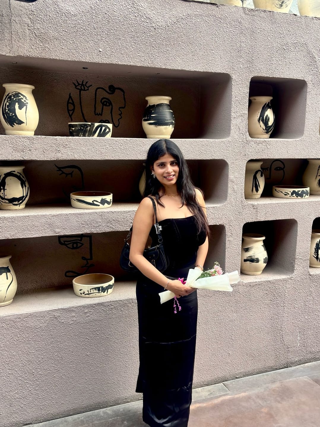Customer photo review of MIDNIGHT MUSE CO ORD SET