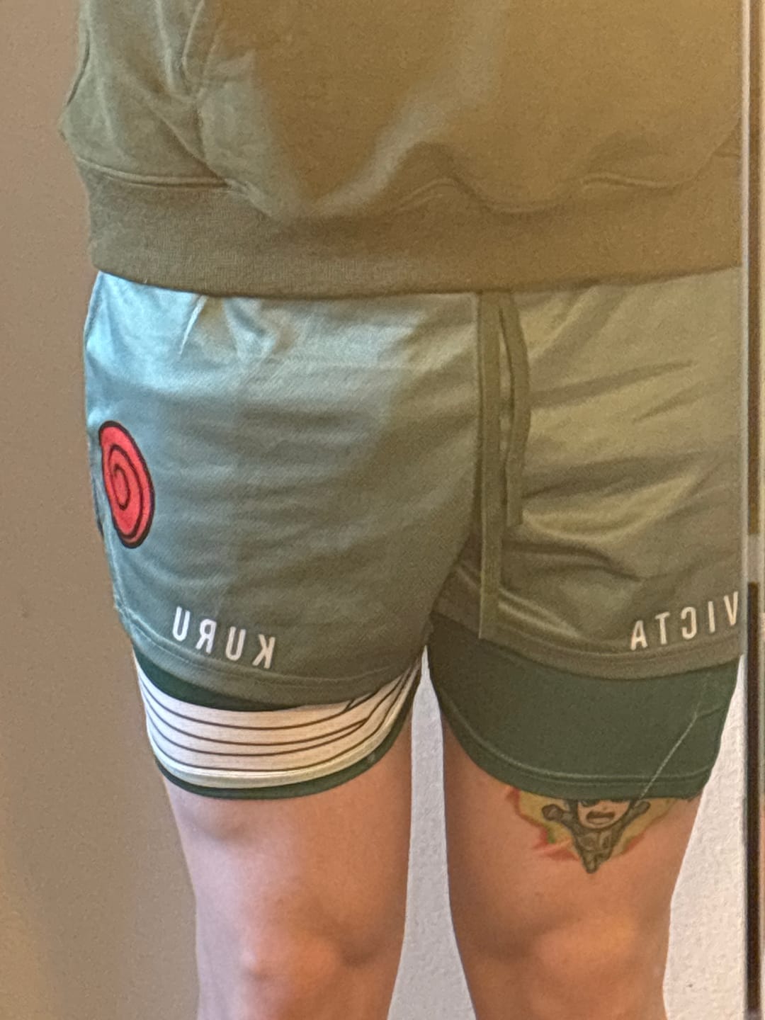 Customer photo review of Ninja Performance Shorts