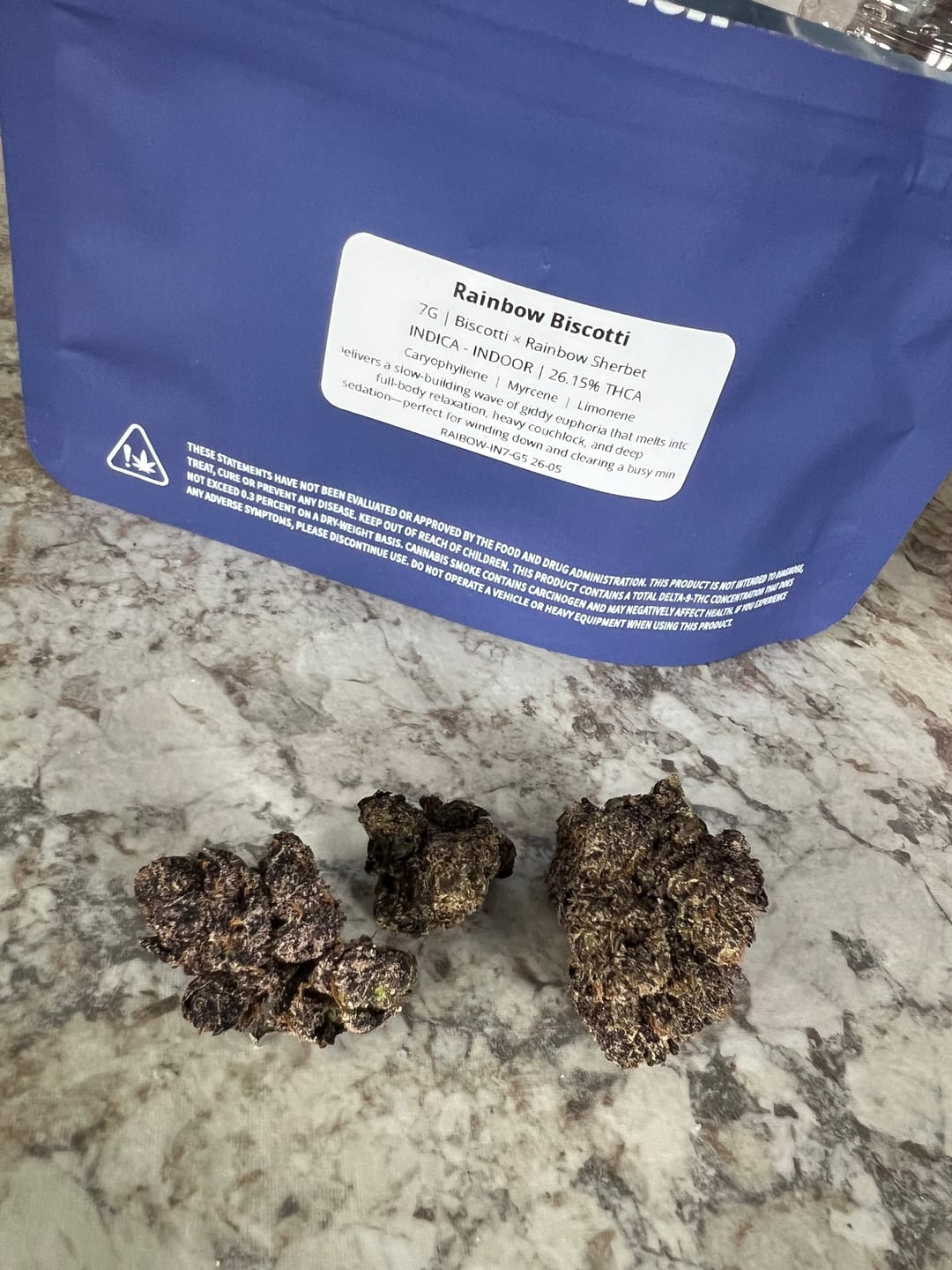Customer photo review of Rainbow Biscotti