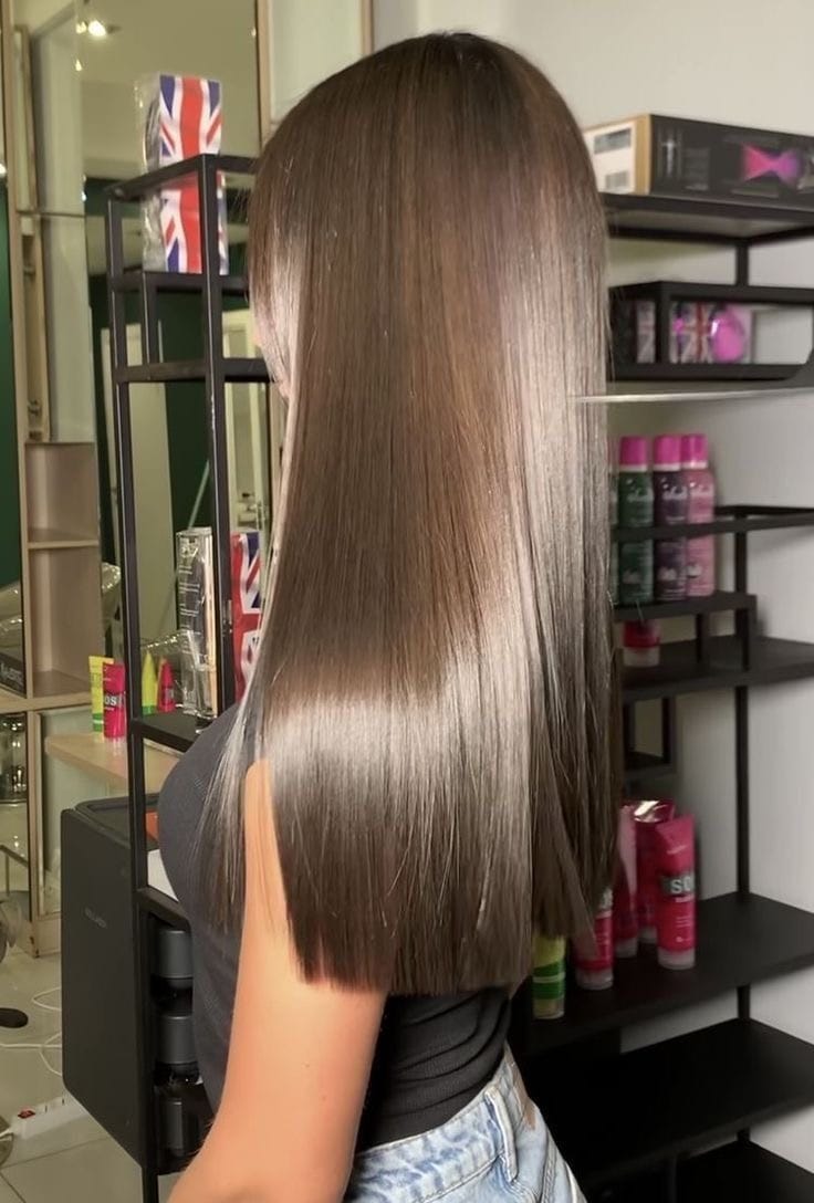 Customer photo review of Ampolla Capilar Reparación Semi Di Lino Bonmetique