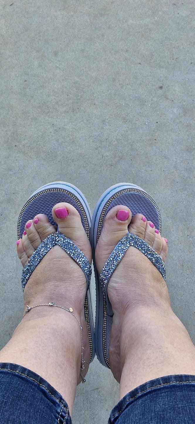 Customer photo review of Flip-Flop / Beate - Hellblau