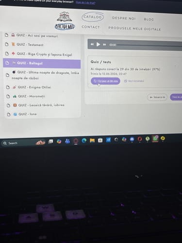 Recenzie cu fotografie de la un client despre Audiobook – Eseuri Audio BAC Română (temă și viziune, caracterizare, relație) + Quiz-uri