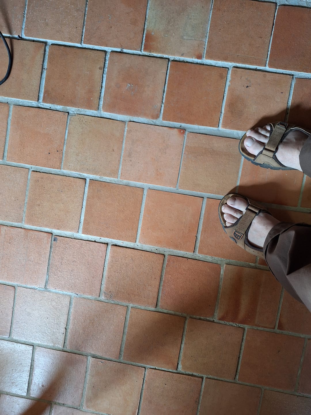 Customer photo review of Sandales de Randonnée Homme en Cuir