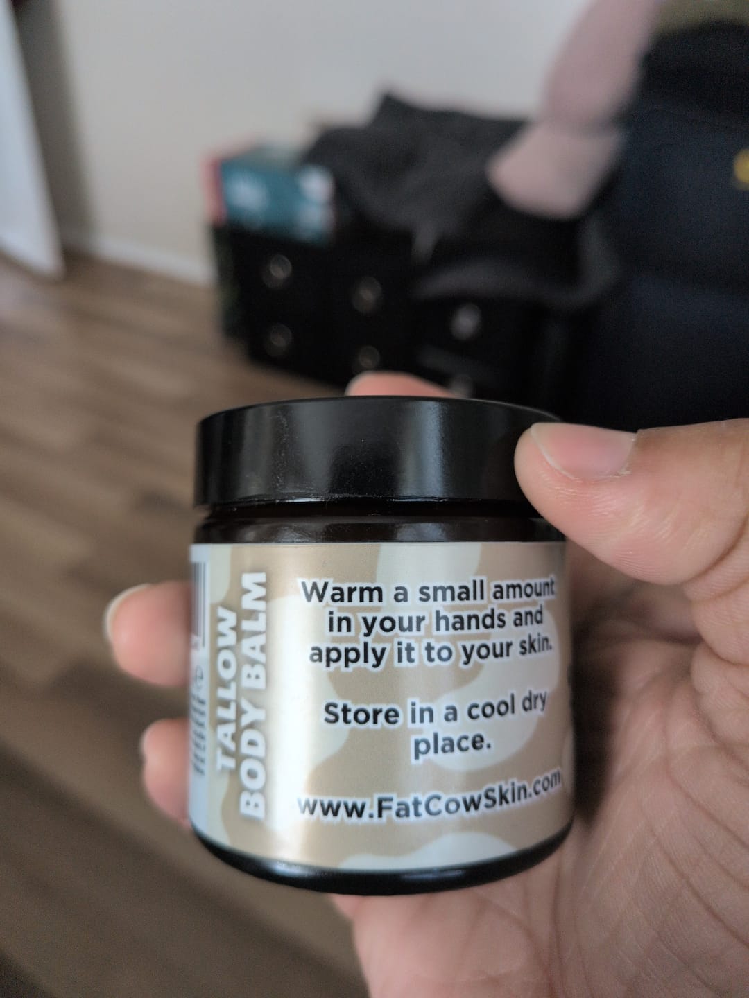Customer photo review of Small Starter Kit | Grass-Fed Face Cream, Balm and Soap