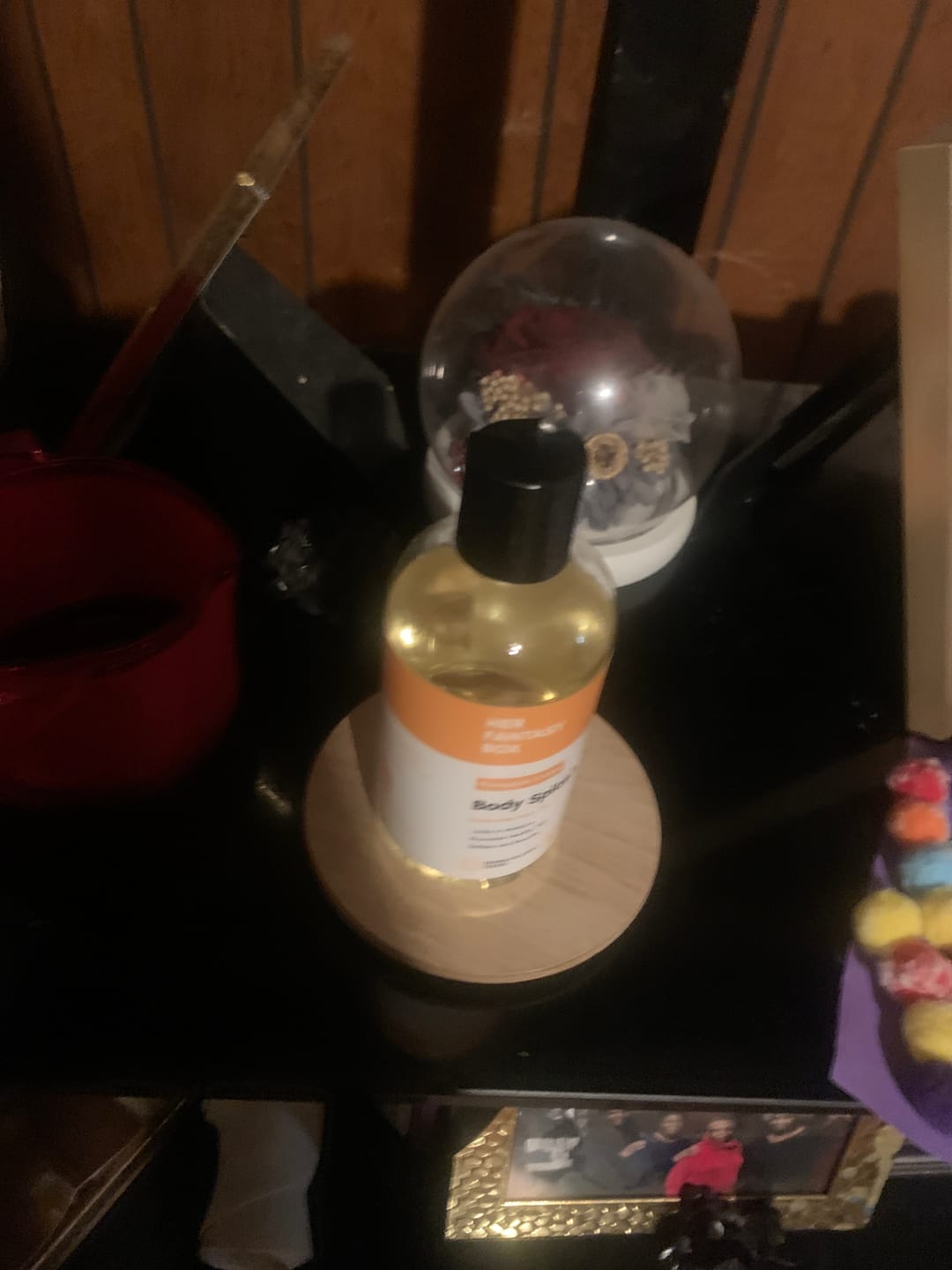 Customer photo review of Body Splash - Skin Smoothing Body Oil  (Pineapple Creme)