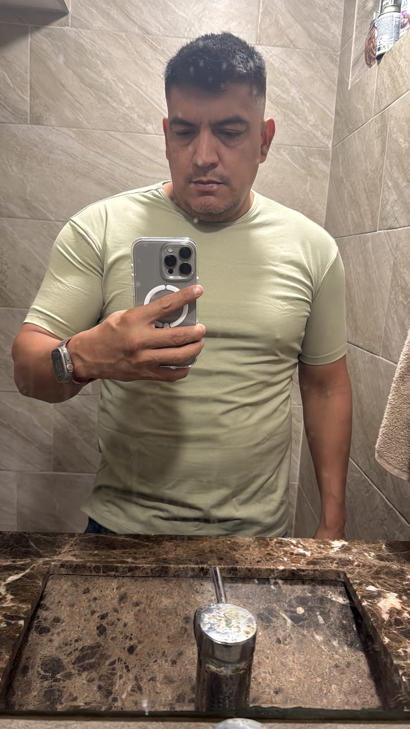 Customer photo review of Ultra Soft Relax Tee - Light Green