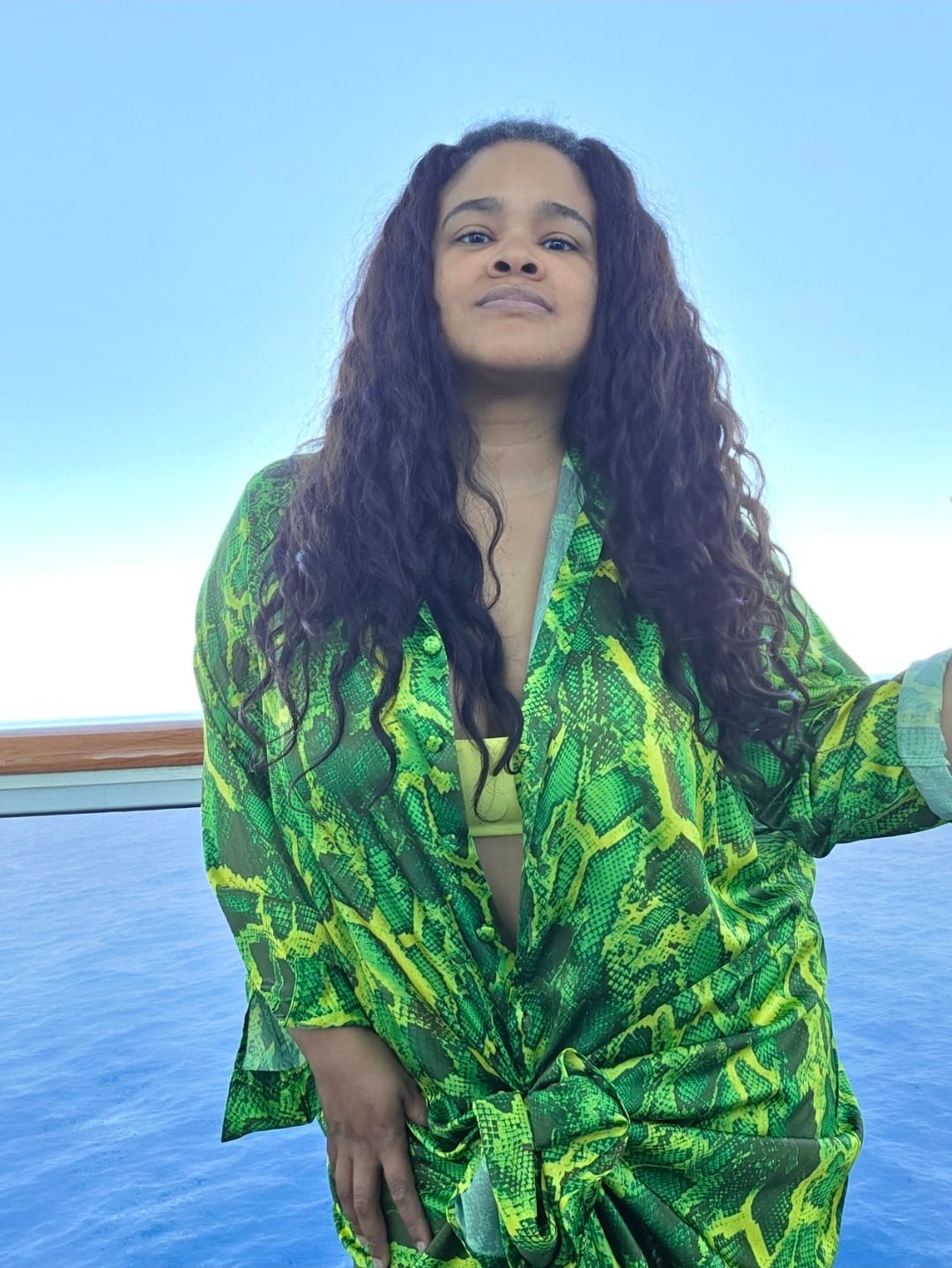Customer photo review of Algeria Shirt Dress