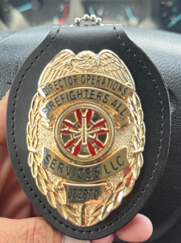 Customer photo review of Customizable Badge BA06