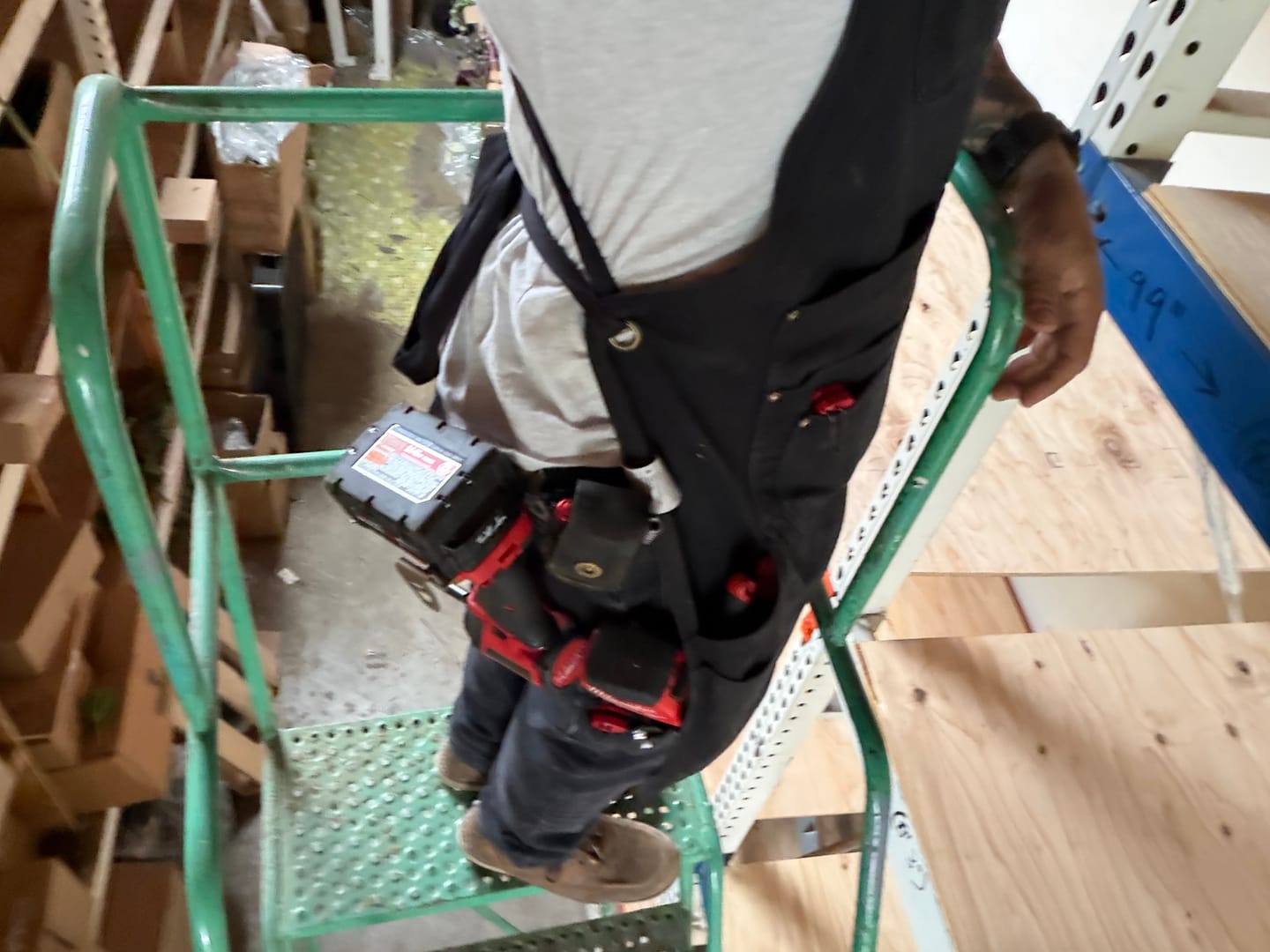 Customer photo review of PinPal | Gravity-Locking Tool Holster