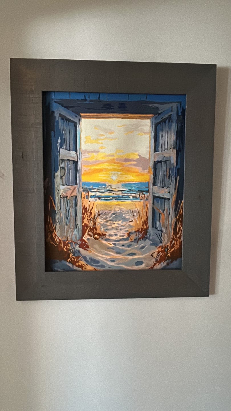 Customer photo review of Door to Sunset