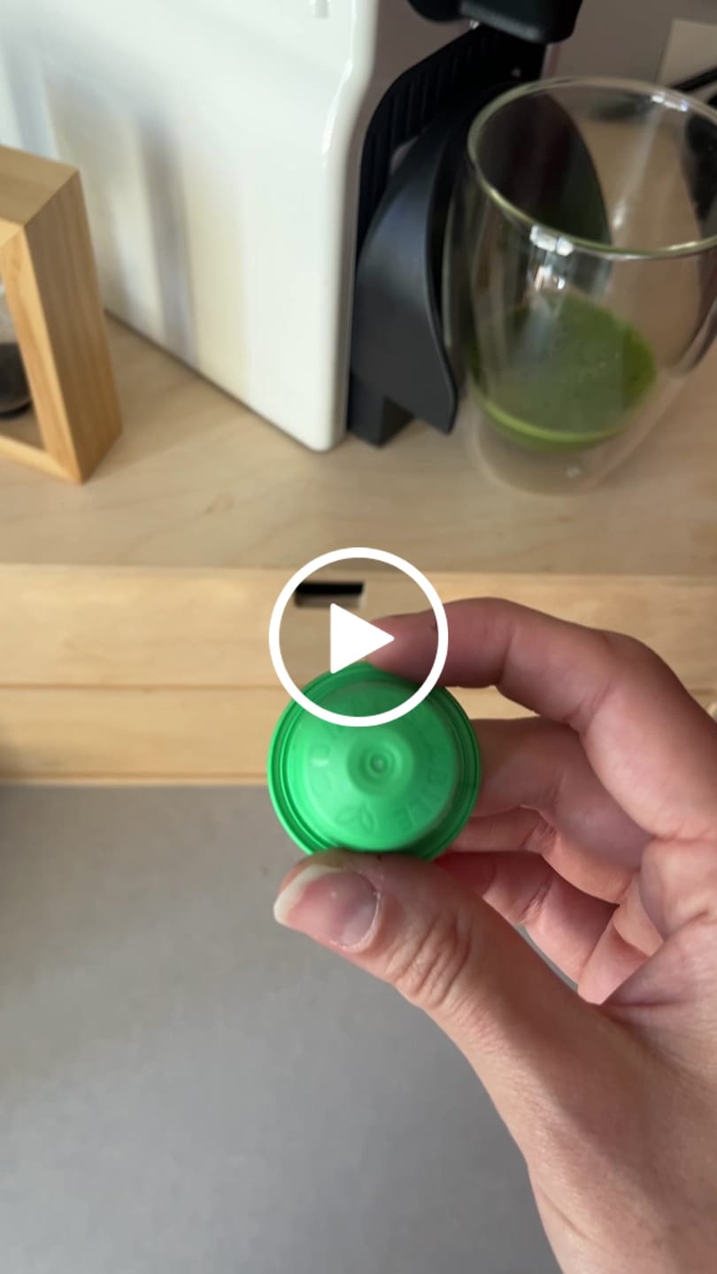 Customer video review of Capsules Matcha compatibles Nespresso®