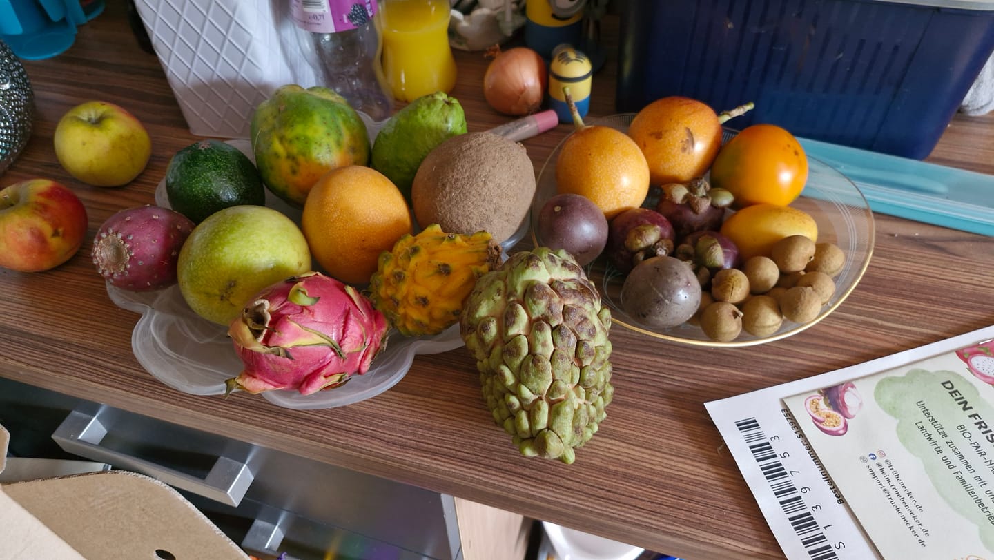 Customer photo review of Probierbox "Exotische Früchte"