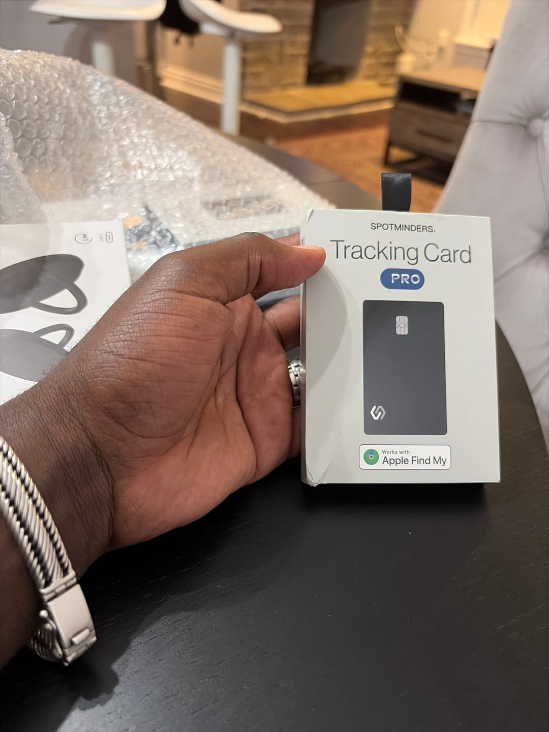 Customer photo review of SPOTMINDERS. Tracking Card PRO