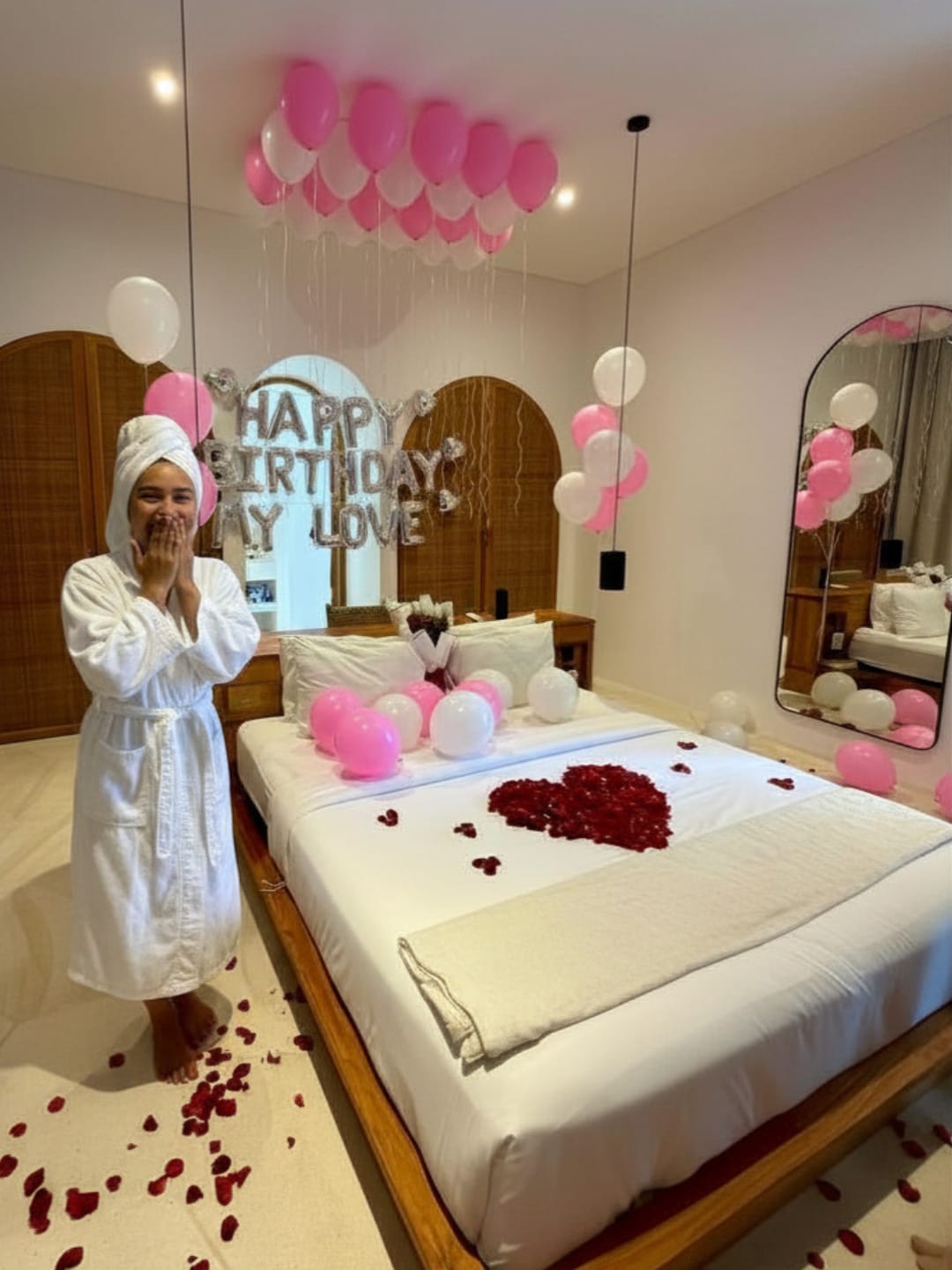 Customer photo review of 🎊 Indoor Room Decorations - Villa Room Setup