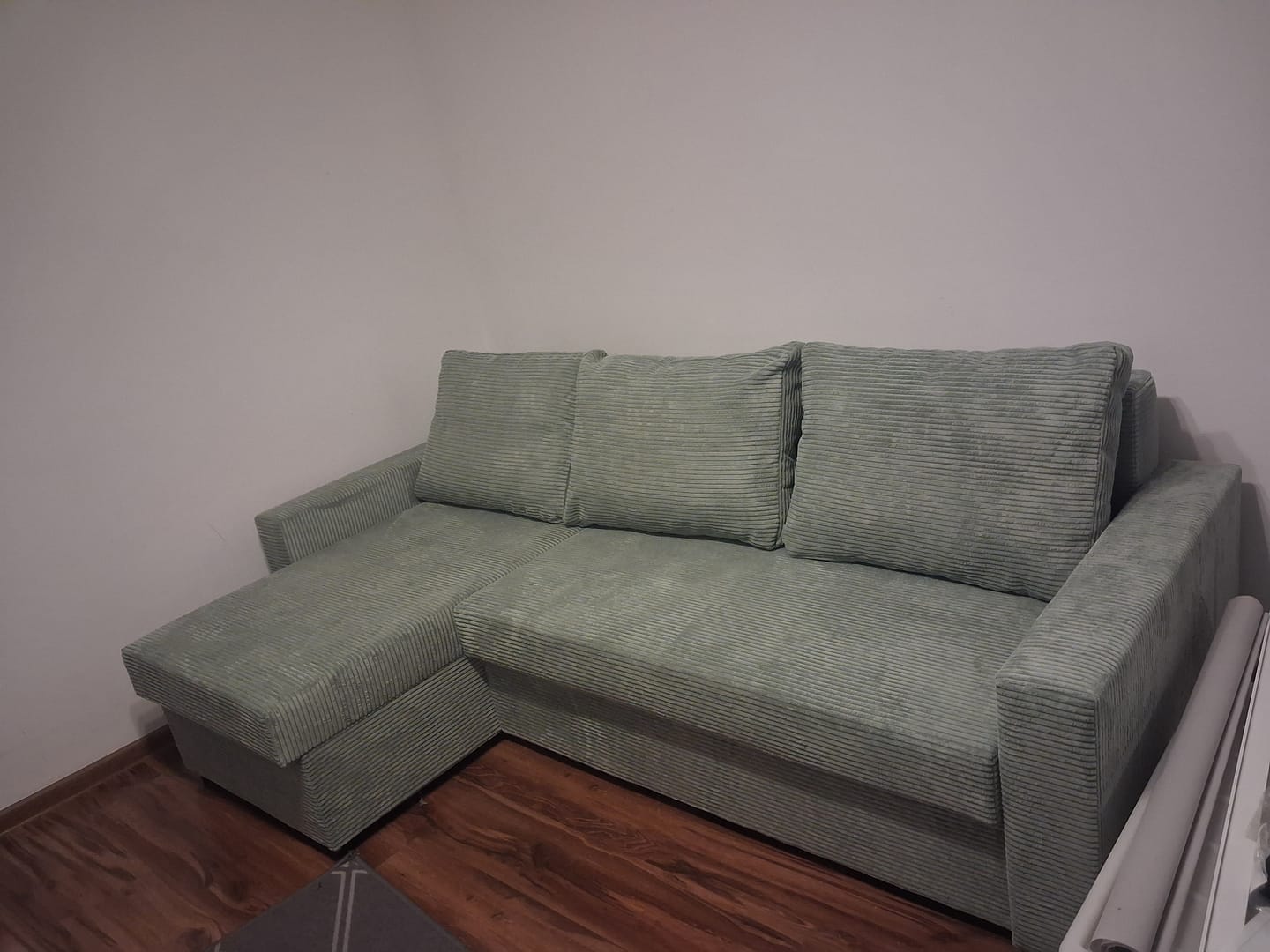Customer photo review of Narożnik NEO BP sztruks