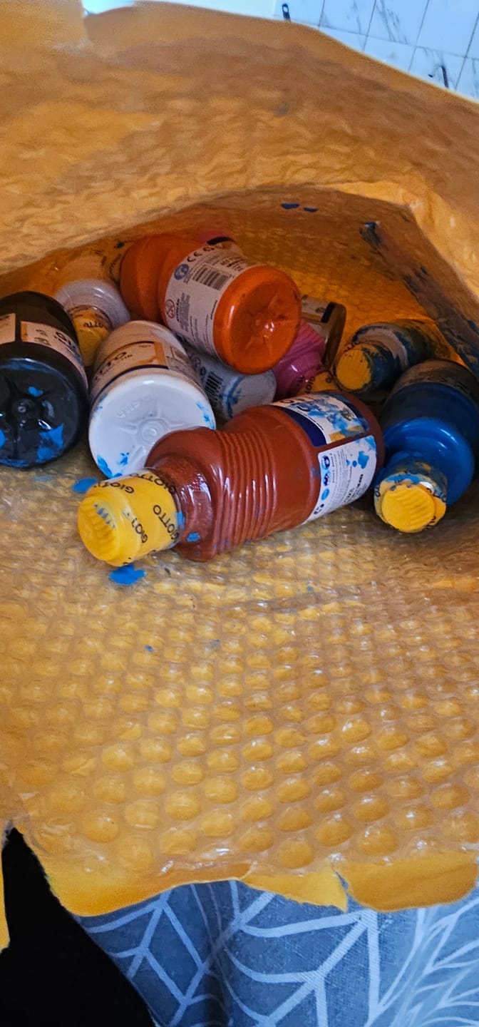 Customer photo review of Giotto - Témperas Colores Botella 250 ml