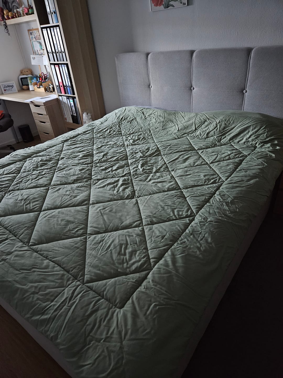 Customer photo review of EasySleep® Decke – Die schnelltrocknende 2-in-1 Bettdecke, die Bettwäsche überflüssig macht.