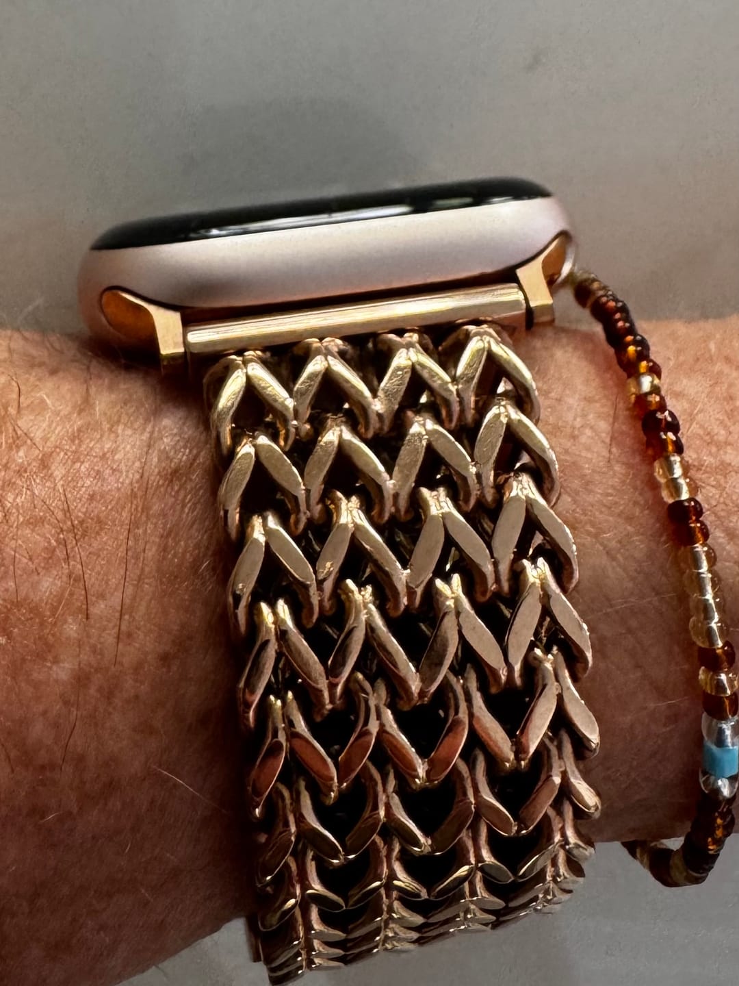 Customer photo review of Goddess of Wealth Watch Band for Apple Watch