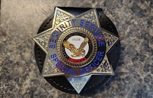 Customer photo review of Customizable Badge BA24
