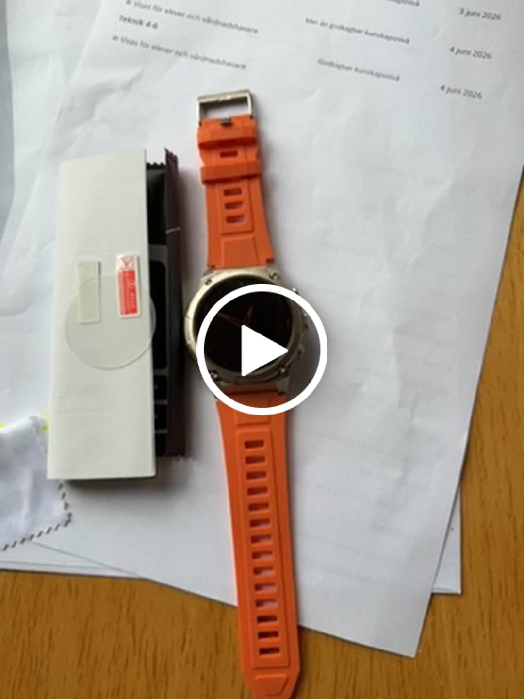 Customer video review of ULTRA 3 skärmskydd