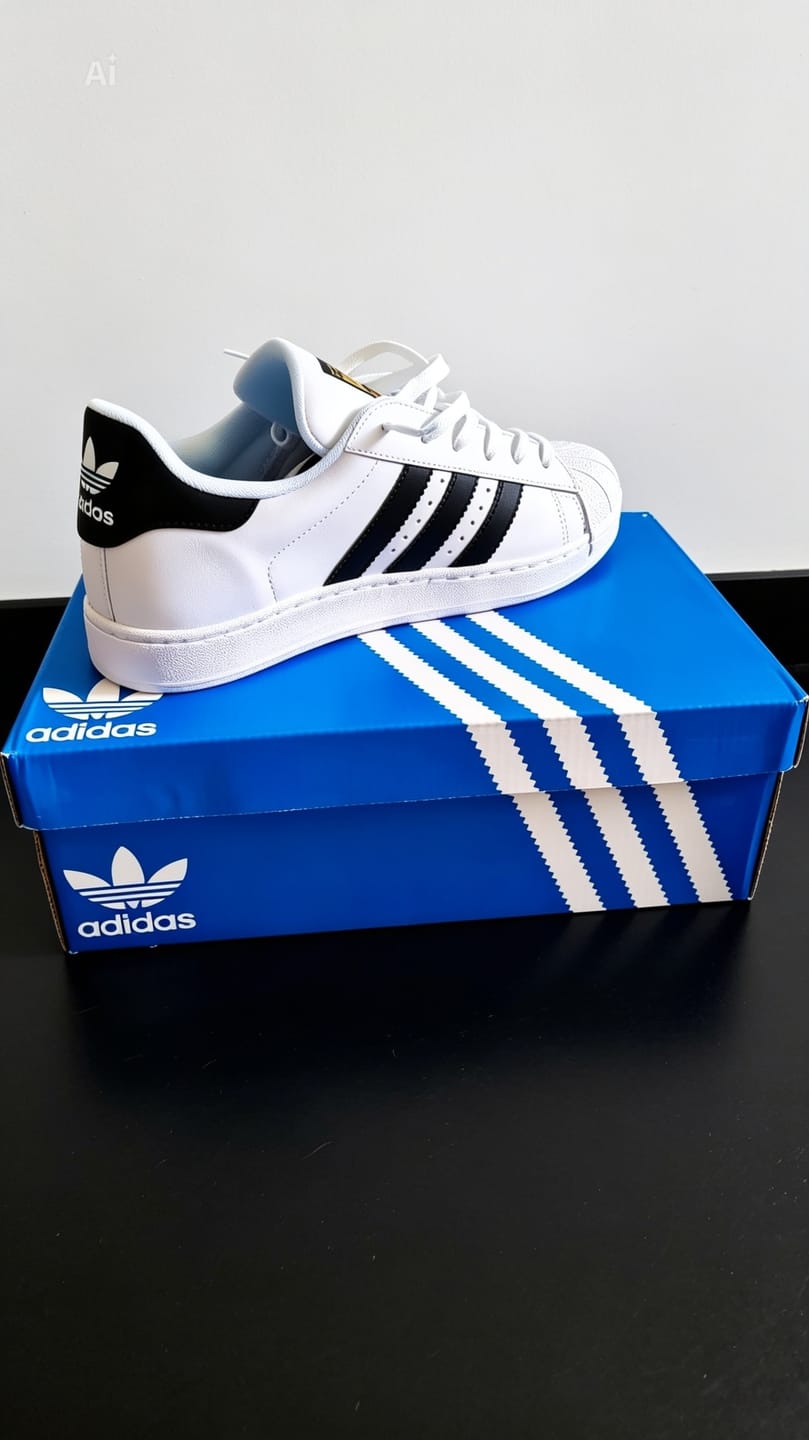 Customer photo review of Tenis Concha Blanco Negro