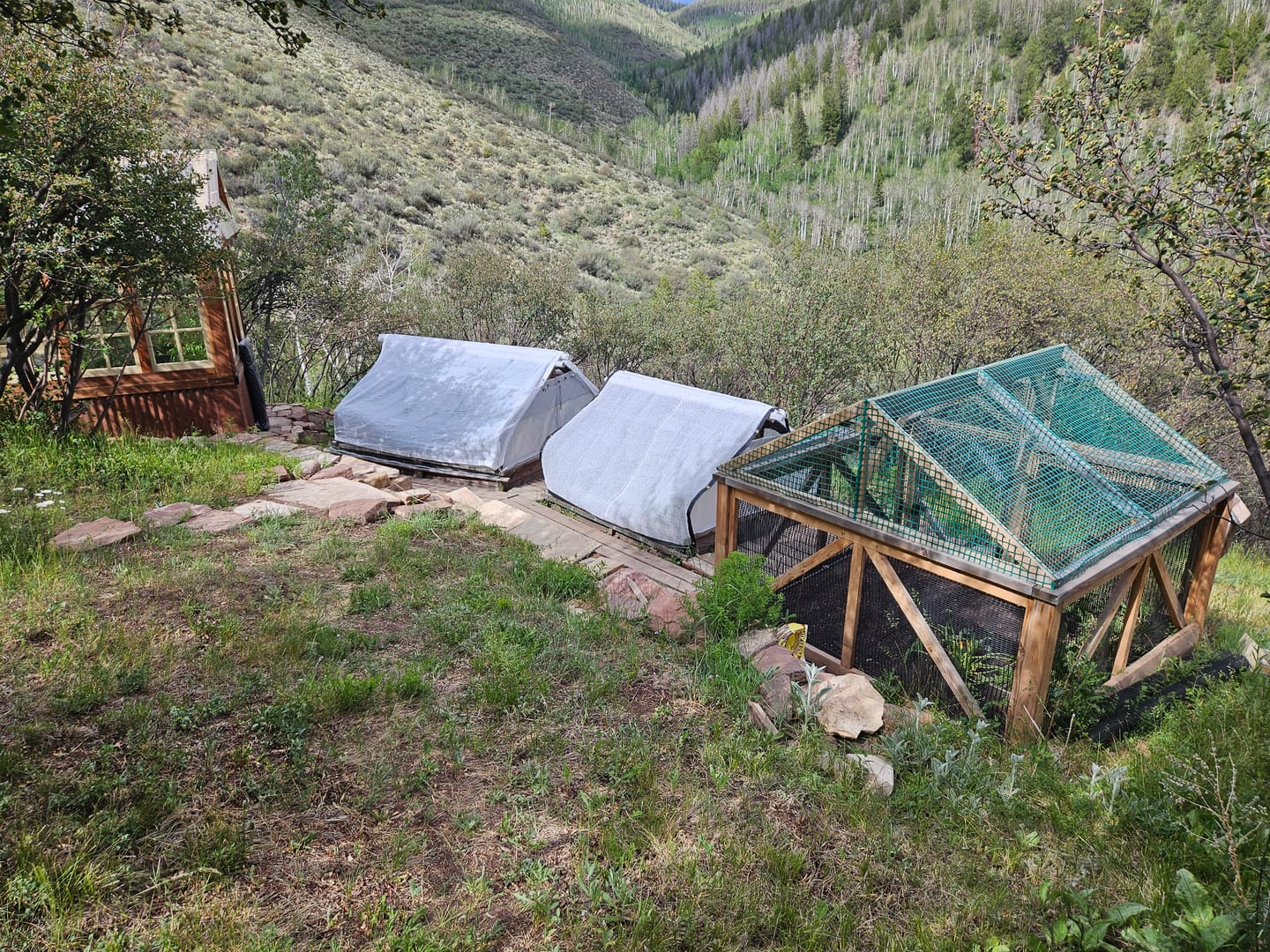 Customer photo review of 40% Shade Cloth