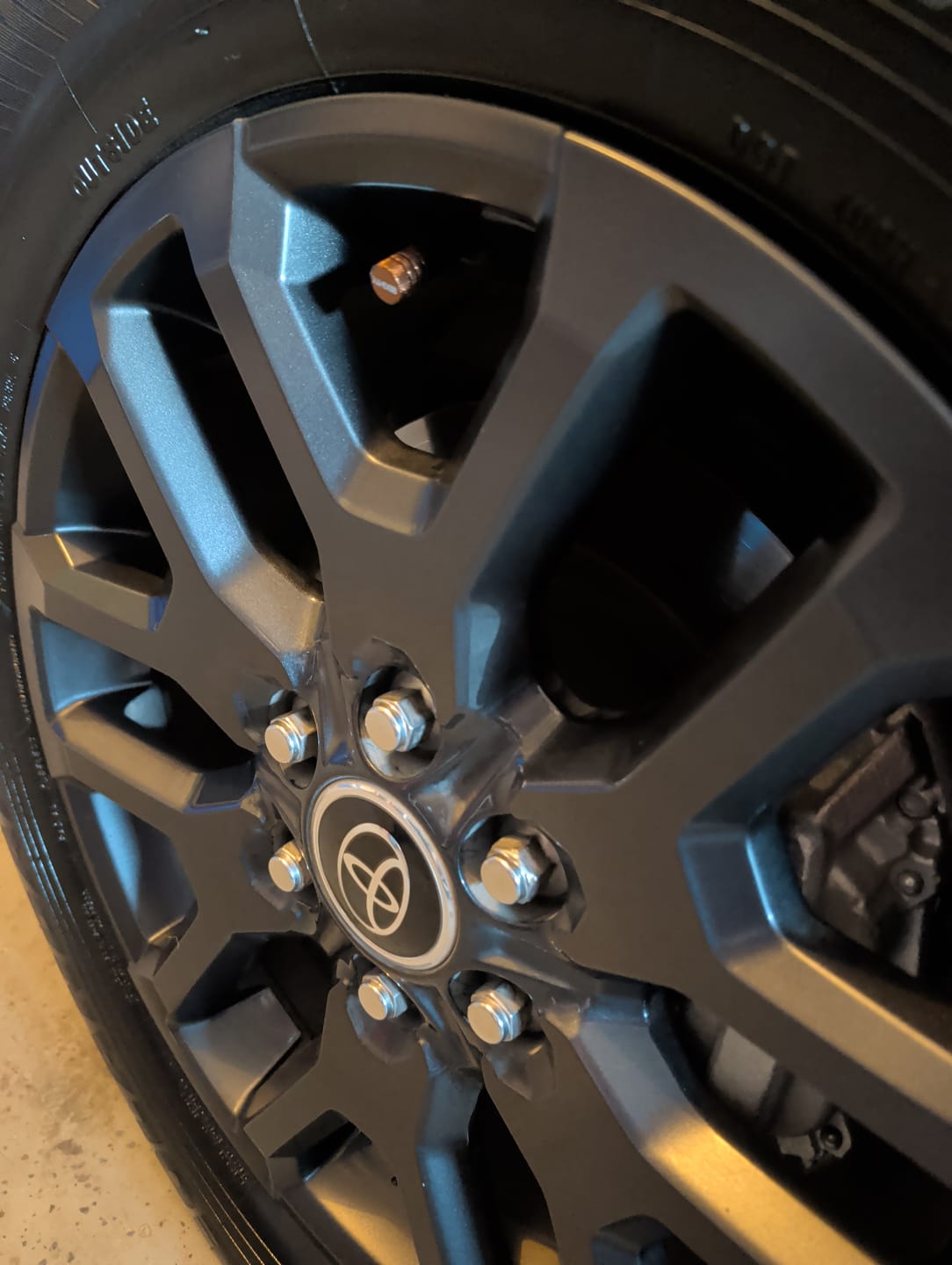 Customer photo review of 80Eighty® Valve Stem Caps