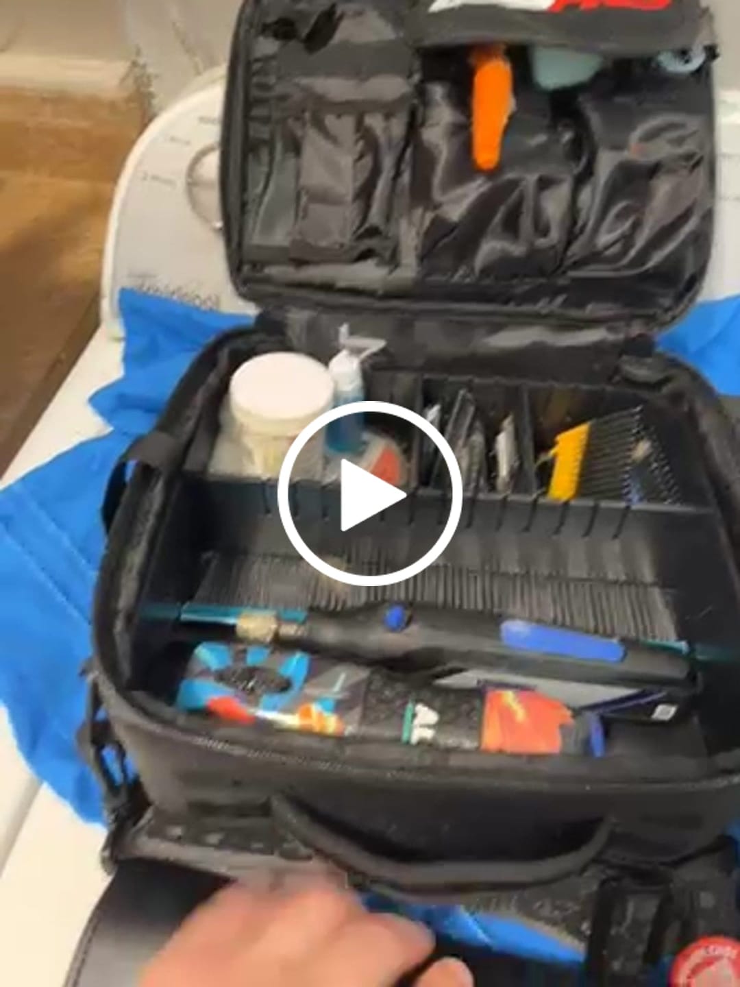 Customer video review of Mini Crossbody Mobile Workstation – OG Black