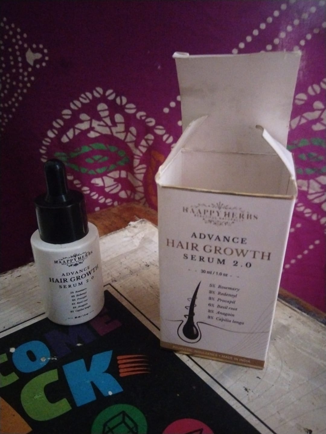 Customer photo review of Kumkumadi Flawless Beauty Day & Night Cream