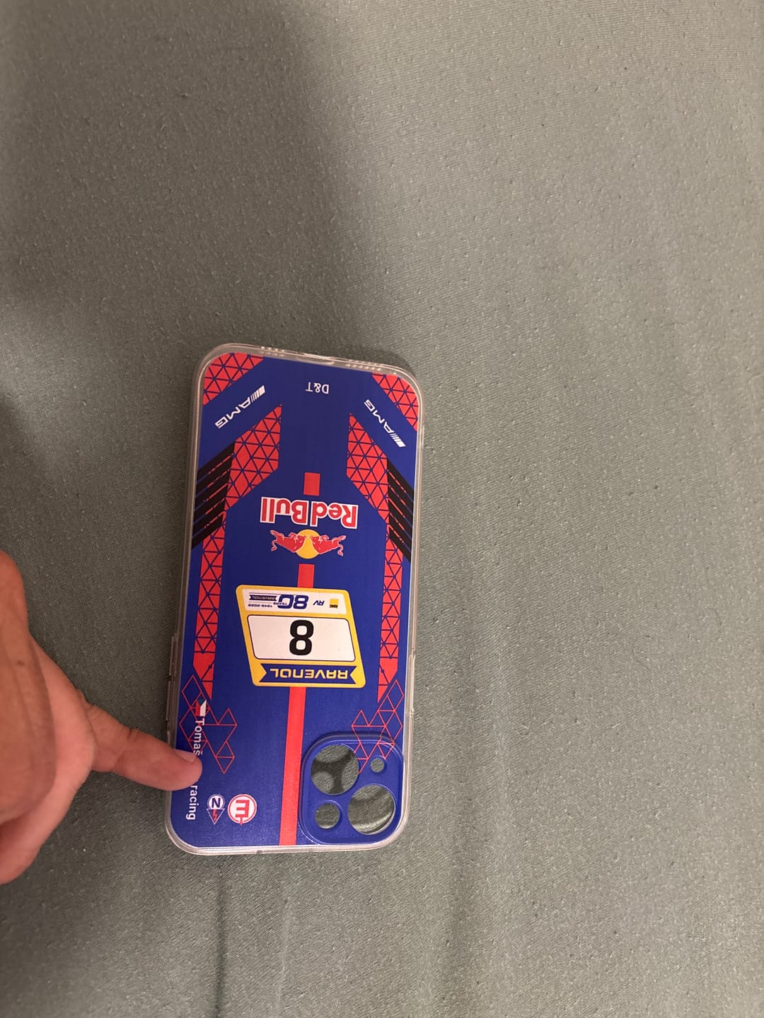Customer photo review of Verstappen AMG GT3 Livery - Individuelle Handyhülle für iPhone