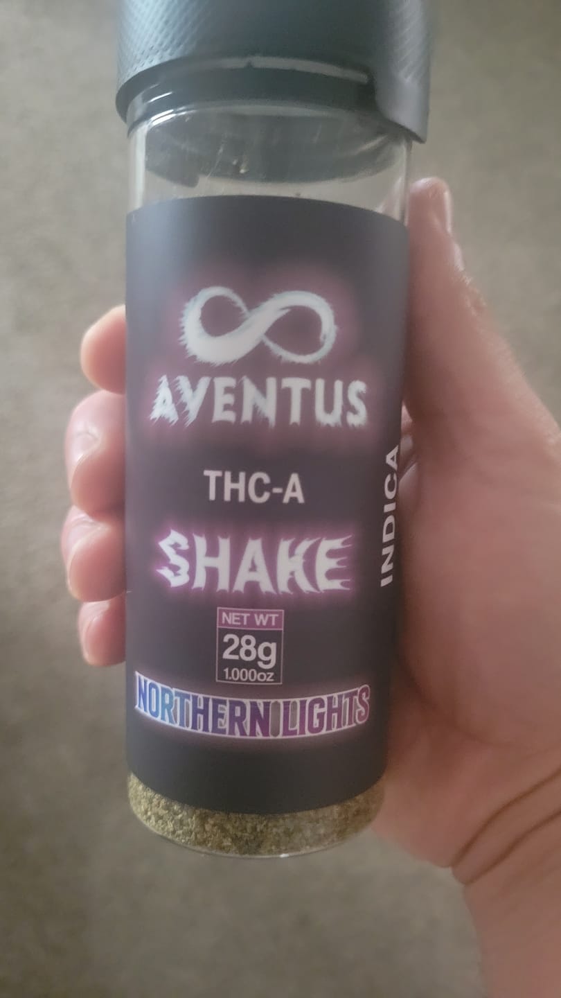 Customer photo review of Aventus THC-A Shake – Nothern Lights (28g) - Indica  1 ounce