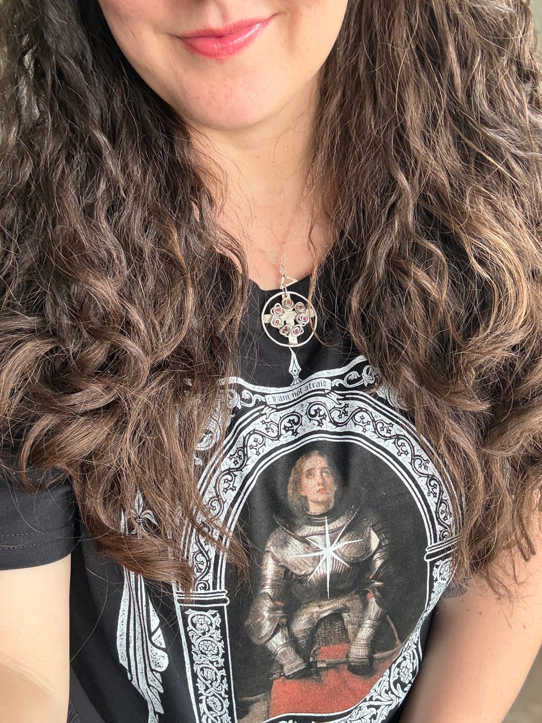Customer photo review of Acceptance Crop Tee