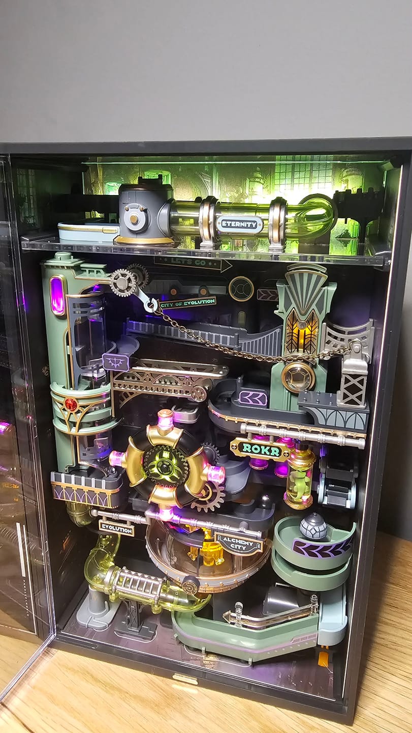 Customer photo review of Labyrinthe Alchimique Lumina - La Maquette en Bois®