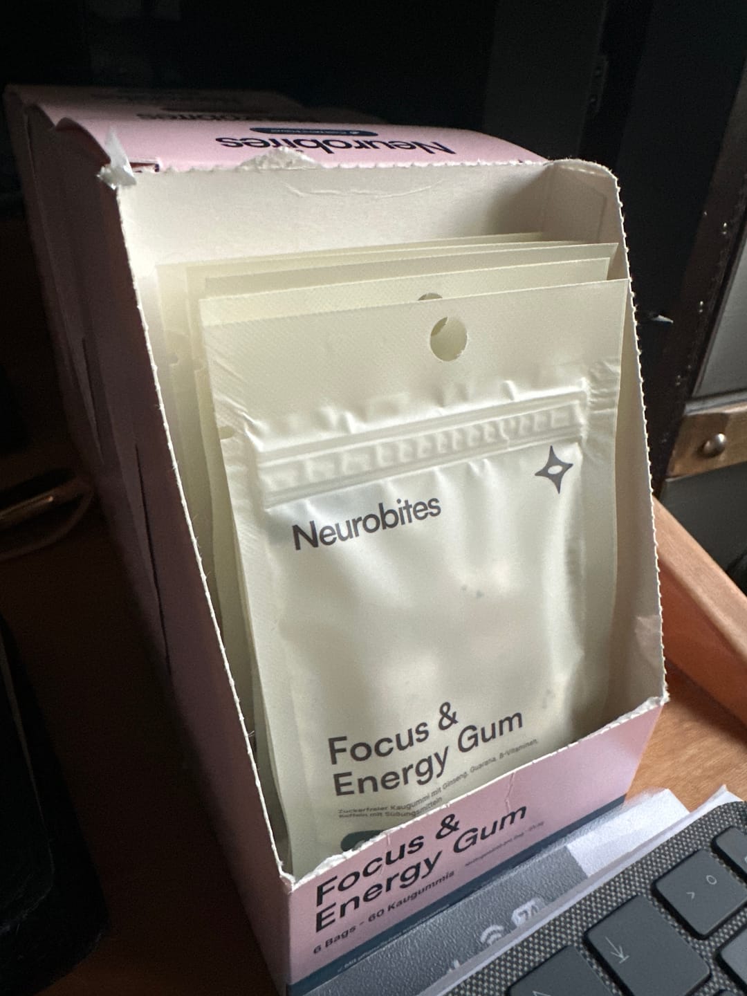 Customer photo review of Neurobites® Focus & Energy Supplement (Performance-Starterpaket)