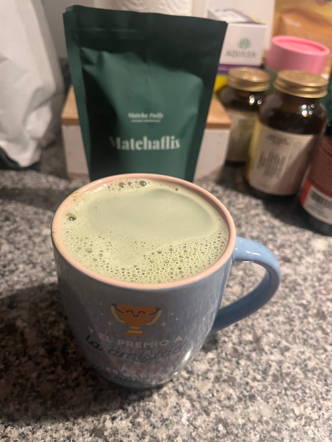 Customer photo review of Té Matcha Ceremonial Daily