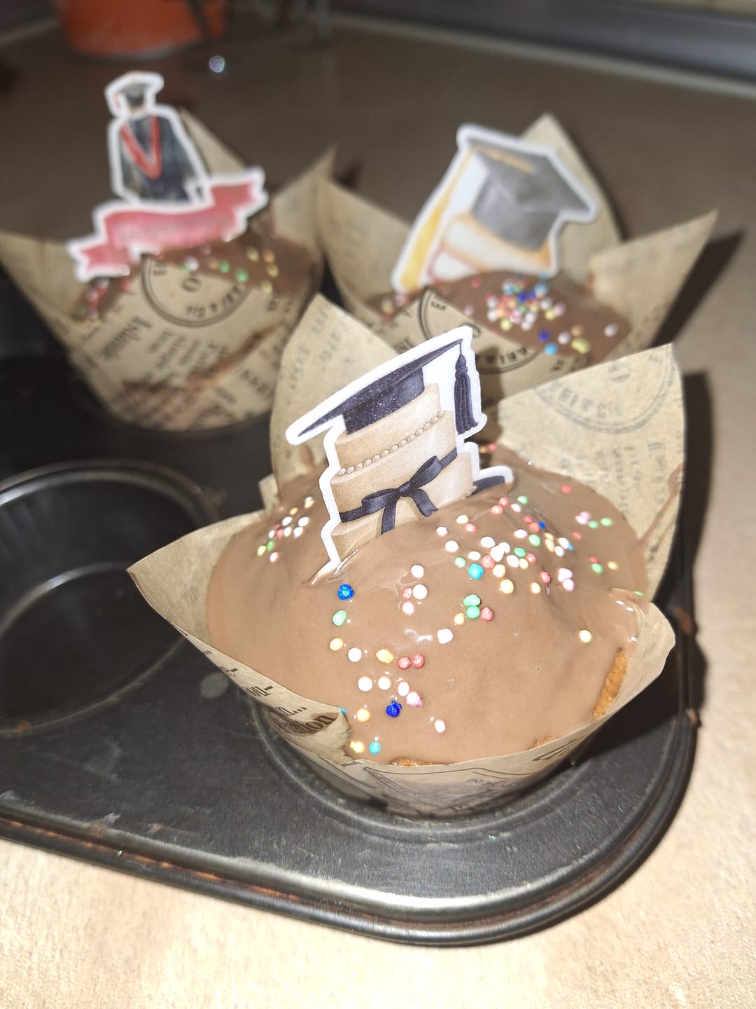 Customer photo review of Βρώσιμα σχέδια Αποφοίτηση σετ 30 τεμ.