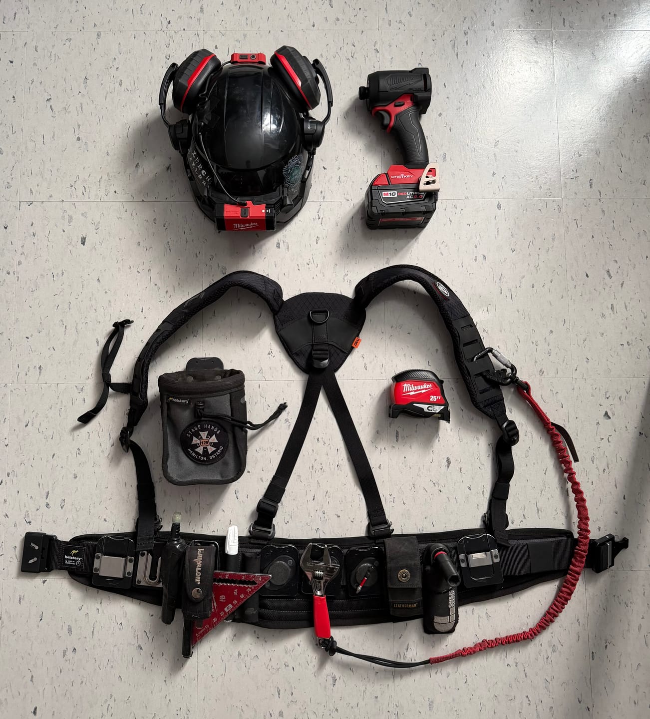 Customer photo review of ModBelt HD | Padded Modular Tool Belt